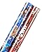 American Greetings Star Wars Holiday Wrapping Paper, 2-Roll, 30