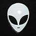 UAA 4pc Alien Head Extraterrestrial Universal Front Rear Carpet Floor Mat Set
