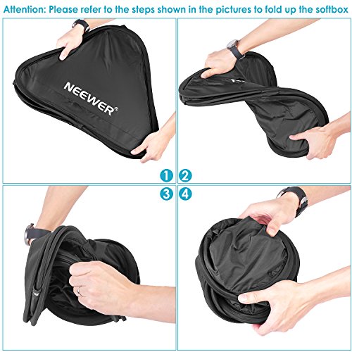 Neewer Photo Studio Multifunctional 24x24 inches/60x60 centimeters Softbox with Stype Speedlite