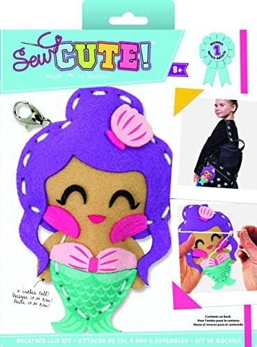 Colorbok Sew Cute Mini Mermaid, Multi-Colored