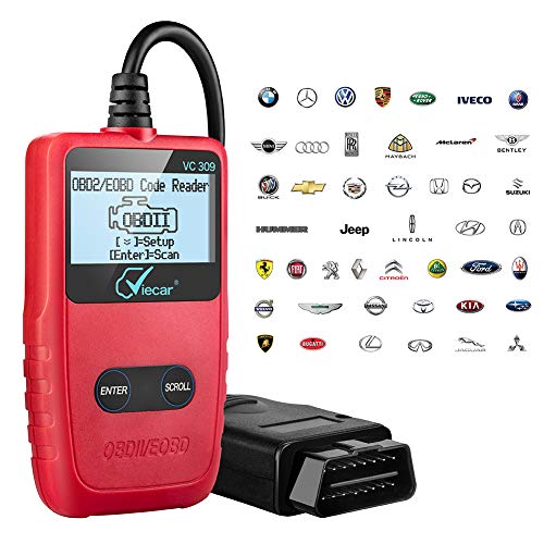 AUTDER OBD2 Scanner OBDII Code Scanner Tool for Auto Car Engine Fault Code Reader OBD-II/EOBD Diagnostic Code Scanner - Thumbnail 7