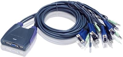 ATEN 4-Port USB VGA KVM Switch with Audio CS64US