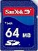 Sandisk SDSDB64800 64mb Secure Digital Card