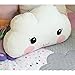 Simonshop Cute Smile Clouds Pillow Cotton Cloth Eyes Smiley Kids Plush Pillow Cushion (Style A-White)