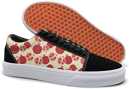 YCFTA A Lot Of Pomegranates Mens Casual Sneakers Footwear Slip Low Top Trainers