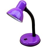 Juicy Organizer Desk Lamp with Charging Outlet - Pink - Purple Desk ...