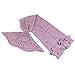 Feiuruhf Mermaid Blanket Handmade Crochet Mermaid Tail Blankets Sleeping Bag for Working, Sleeping, Watching, All Season Use for Kids (Purple) (Pink)