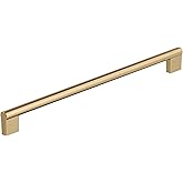 Amerock Versa 12-5/8 inch (320mm) Center-to-Center Champagne Bronze Cabinet Pull, BP55534CZ