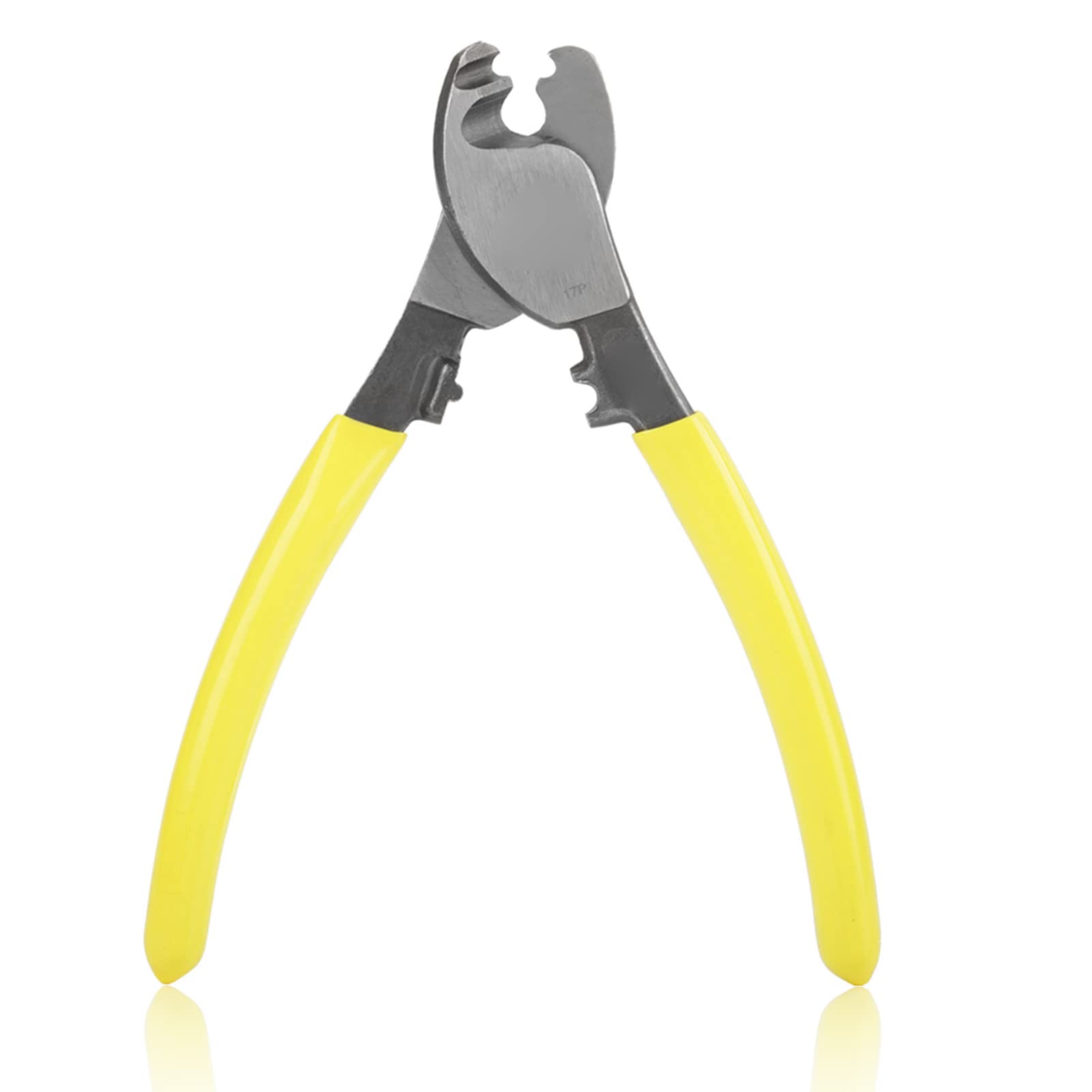 Cable Cutter Pliers 6 Inch Chrome Vanadium Steel Wire Cutter Electric Hand Cutting Tool, Clamp Crimping Pliers Crimp Plier
