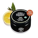 John Masters Organics - Fresh Lemon & Lime Body Scrub - USDA Certified Organic Gentle Sugar Exfoliating Scrub & Moisturizer to Brighten & Hydrate the Skin - 4.8 oz