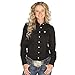 Cinch Women's Western Weave Pocket Shirt Black Small