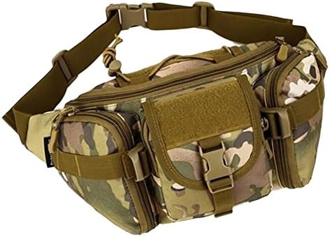 Outdoor Utility Tactical Waist Fanny Pack Pouch Military Bag Waist Packs with Adjustable Belt for Camping Hiking