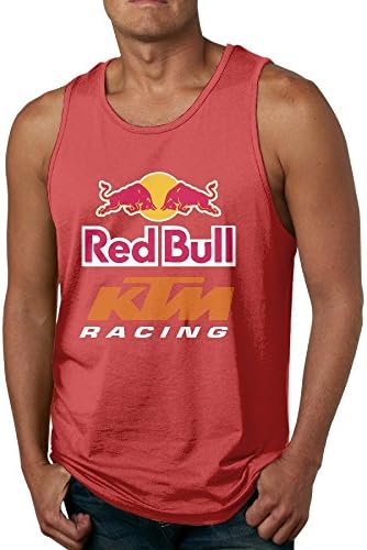 ViVi 66 An Tank Top T Shirt For Men - Racing Logo Red