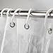 HomeIdeas 3d Cube Shower Curtain,Waterproof,Mildew-free,Shower Curtain for Bath,72 Inch By 78 Inch,Clear