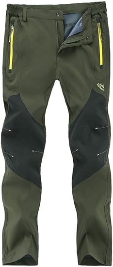 Amazon Co Jp Mcukay メンズ 春夏秋用 トレッキングパンツ 登山用パンツ アウトドア 耐摩耗 防風 通気 Uvカット 立体裁断 ロングパンツ m Army Green M 服 ファッション小物