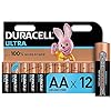 Duracell Ultra AA, lot de 12 piles