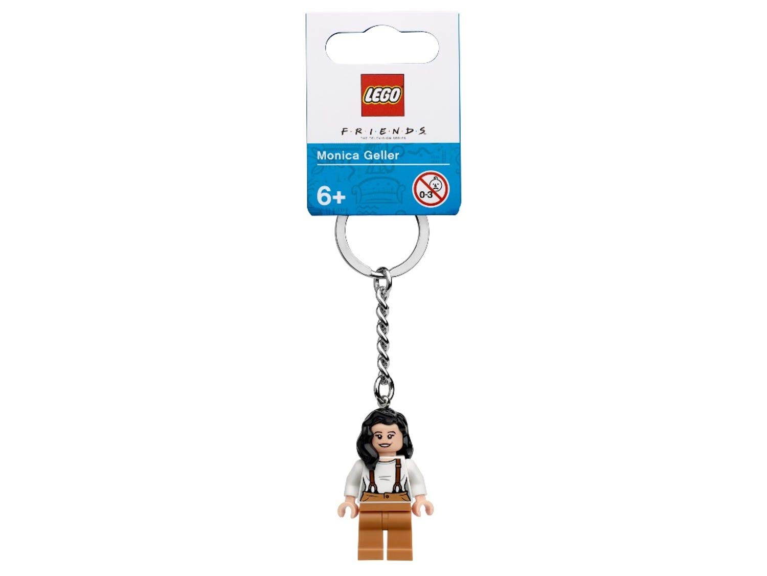 LEGO Friends Monica Geller Minifigure Keychain 854121