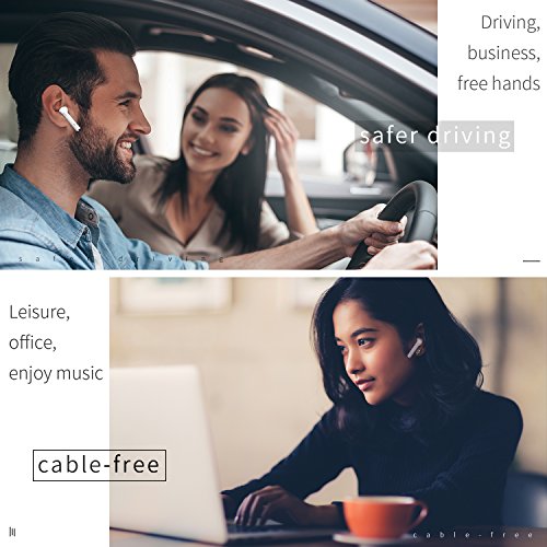 image for Bluetooth Headphones, LICHEERS Mini Wireless Sports Earphone/Stereo-Ea