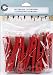 Canvas Corp Decorative Clothespin 12-Pack: Red