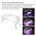 Aukuy Rainbow mini UV LED Nail Dryer Curing Lamp for Fingernail & Toenail Gels Based Polishes Applicable to Almost All Different Gels (mini)