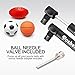 Mini Bike Pump with Multi Function Bike Repair Tools Kit, Alloy Bicycle Tire Pump Fits Presta & Schrader Valve, 100 PSI Mini Portable Cycle Frame Pump for All On & Off Road Tires & Sports Ball