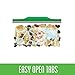 Ziploc Snack Bags, Easy Open Tabs, 66 Count, Pack of 3 (198 Total Bags)- Featuring Disney Frozen Designs