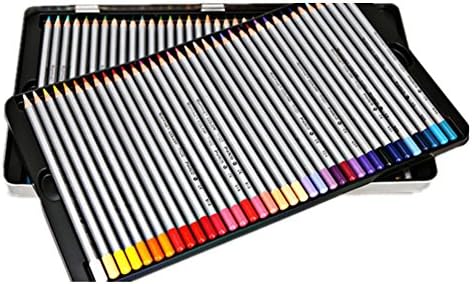 24 36 48 72 Colors Colored Pencils Set with Iron Boxes (36)