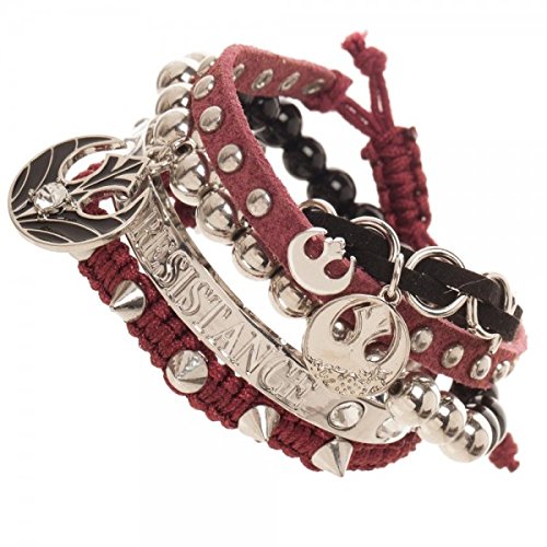 Star Wars Episode 8 The Last Jedi Rebel Arm Party Bracelet Set