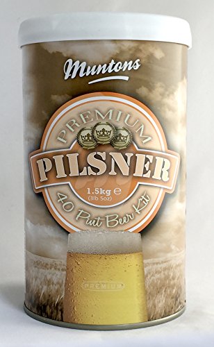 Muntons Premium Pilsner Beer Making Kit, 53-Ounce Can
