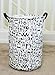 Laundry Hamper Basket for Kids with Panda Prints for Boy or Girl's Room, Baby Nursery, Perfect as Toy Storage Basket and Organizer Bin for Children