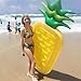 Vech Inflatable Pineapple Float, Fun Beach Pool Floats, Inflatable Pineapple Pool Party Float Raft, Pool Island, Large Outdoor Swimming Pool Inflatable Float Toy Floatie Lounge Toy for Adults and Kids