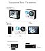 Sports Camera，Sogo® 2.0 Plus Dual LCD Screen WIFI Sport Action Video Camera Waterproof DVR add Bag and Accessories (16Items）