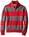 The Children's Place Little Boys' Striped Zipneck Sweater
