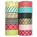 allydrew Washi Tapes Decorative Masking Tapes, Set of 12, ADSET21