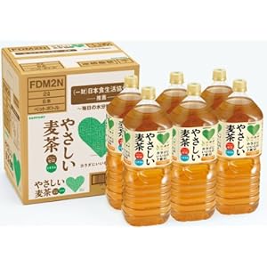 [2CS]サントリー GREEN DA・KA・RA やさしい麦茶 (2L×6本)×2箱