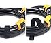 MEETLOCKS Resettable Combination Bike Locks, Stronger Coiled Cable Size 12x1200mm(1/2 Inch x 4 Feet)