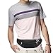 Hopedas Fanny Pack Waist Bag Belt Nylon Multifunctional For Women Men Outdoors Hip Bum Bag Pack for Hiking Running Cycling Camping Climbing Travel (Black)