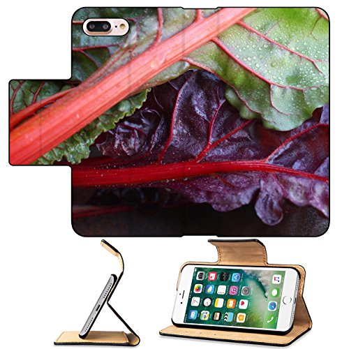 Luxlady Premium Apple iPhone 7 Plus Flip Pu Leather Wallet Case iPhone7 Plus 25145468 close up of swiss chard