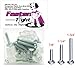 Fasten Tight Pet Carrier Fasteners - 8pk Clear Poly Carb Thumbnuts with Steel Bolts in 3 Sizes, Kennel Bolts Nuts