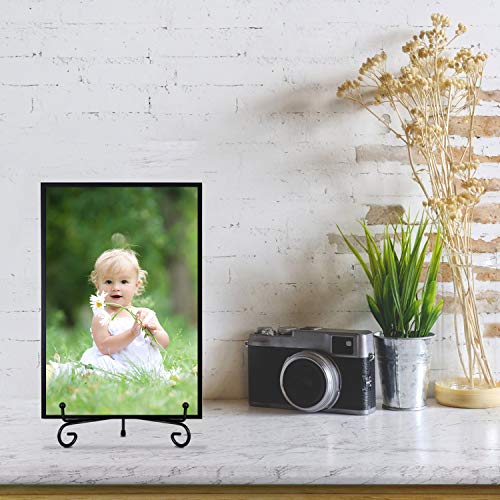 image for Teamkio 4 Pack Improved Anti-Slip 8 Inch Plate Holder Display Stand, P
