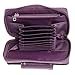 Buxton Women's RFID Identity Safe Wristlet Clutch Wallet (Plum)