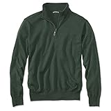 Orvis Cotton/Silk/Cashmere Zipneck Sweater