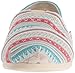 BOBS from Skechers Women's Plush-Lil Fox Flat, Aztec Off White, 8.5 M US