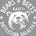 Fact: Bears Eat Beets Shirt, Dwight Schrute, The Office Shirt, Medium, Gray