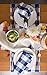 DII Buffalo Check Collection, Classic Farmhouse Table Runner, 14x72, Navy & Cream