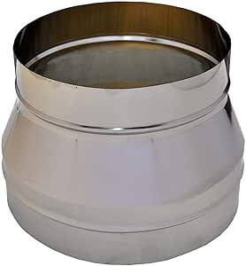 Tubo de escape de acero inoxidable para aumentar/reducir el tubo