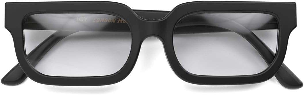 LONDON MOLE® Icy reading glasses, Matt Black, +2.5 Magnification (Pack of 1)