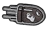 Hook Patch Angry Flying Bullet Subdued Grey Morale Tactical by Titan One