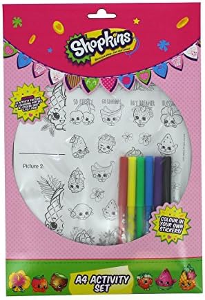 Shopkins Tropical A4 Activity Set