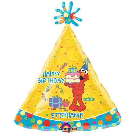 18" elmo birthday dots persona